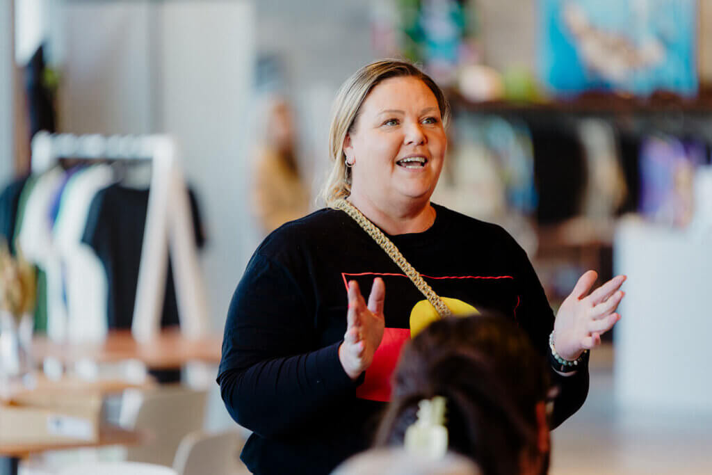 An image of Kristy from Wathaurong for news item on the Judith Neilson Foundation